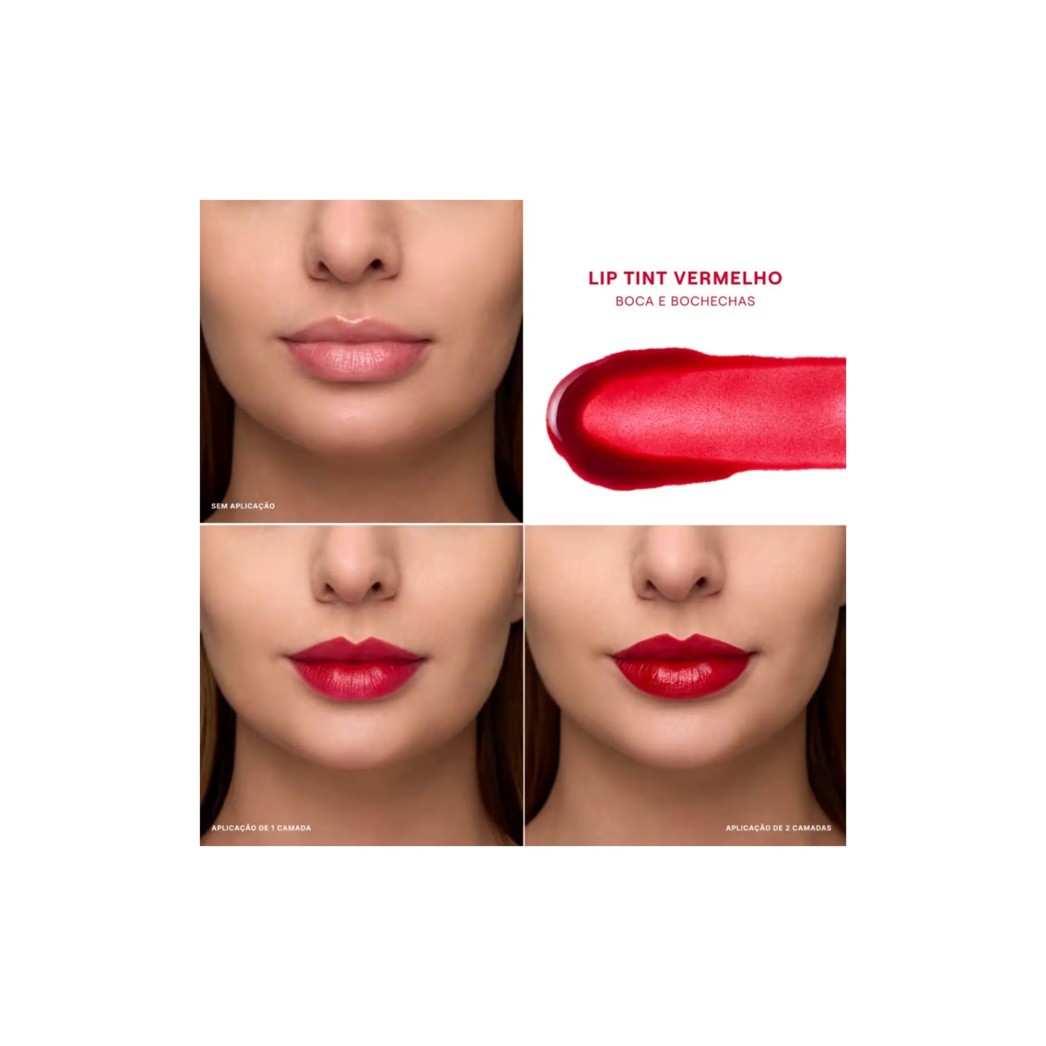 Boca Rosa Lip Tint Colour Red 10ml