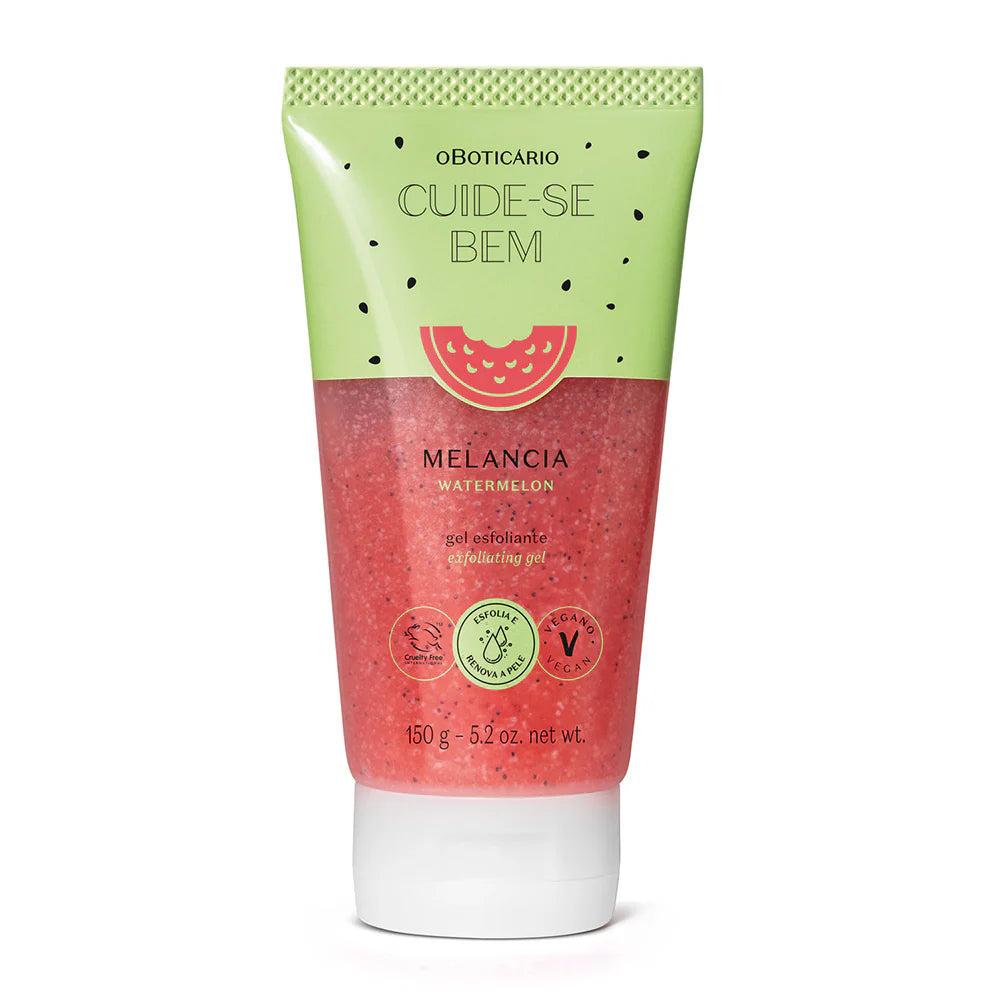 Cuide-se Bem Watermelon Body Exfoliating Gel 150g