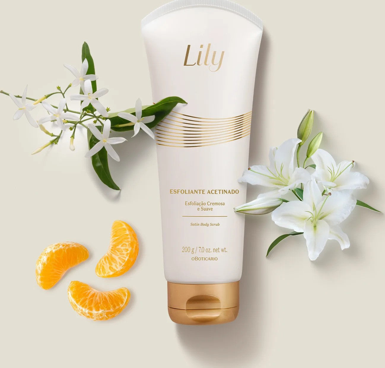 Lily Moisturizing Body Scrub 200g
