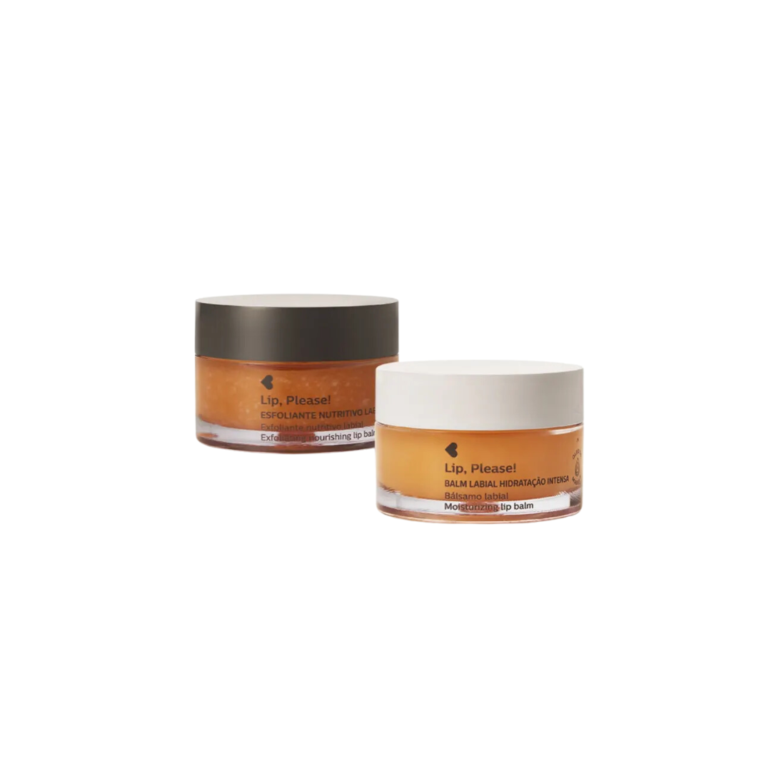 Set QDB Lip Nutritive Exfoliant and Balm