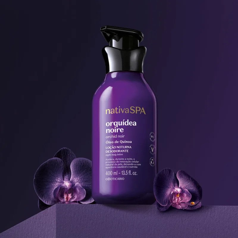 Nativa Spa Orchid Noire Moisturizing Body Lotion 400ml