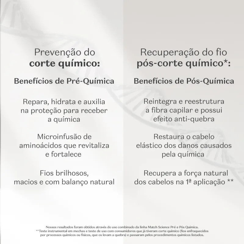 Match Science Pre and Post-Chemical Shampoo 300ml