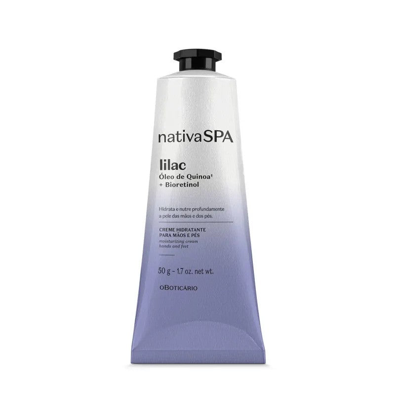 Nativa Spa Lilac Moisturizing Cream for Hands and Feet 50g