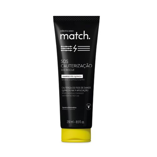 Match Sos Rescue Post-Chemical Shampoo 250ml