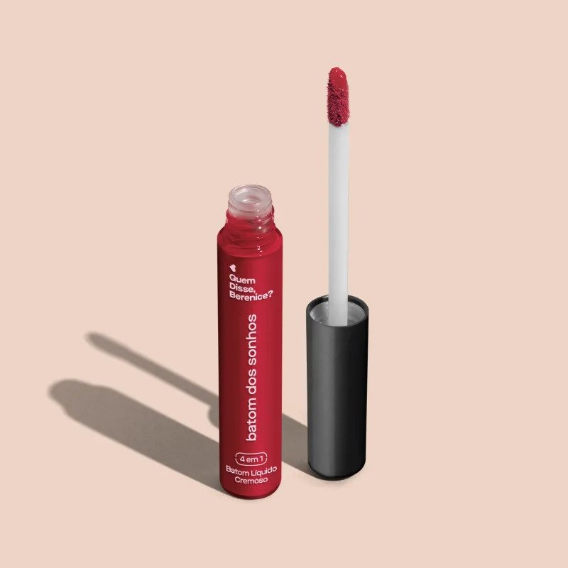 QDB Creamy Liquid Lipstick of Dreams Wine Optimism 5ml