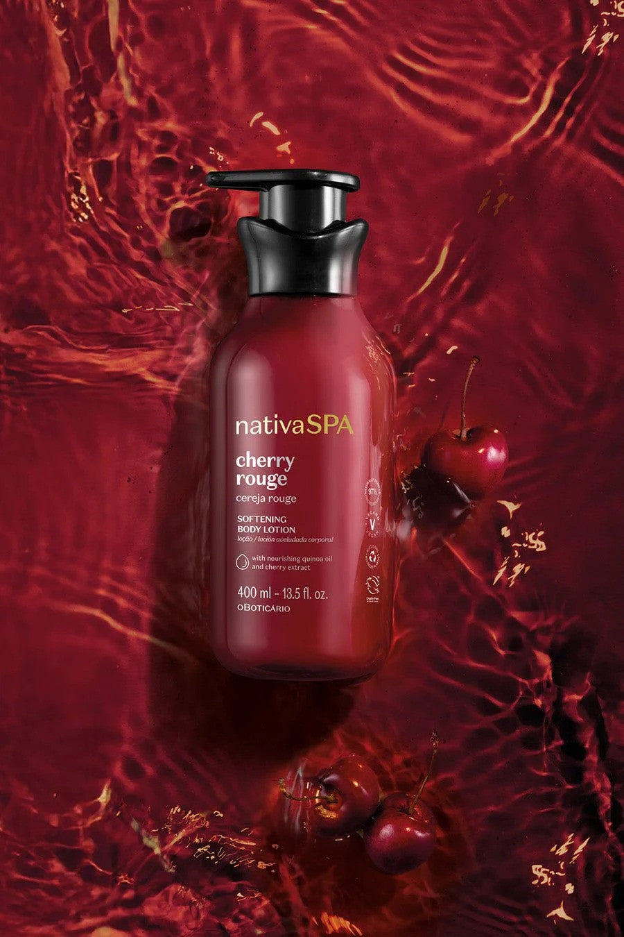 Cherry Rouge Nativa Spa Cherry Rouge Body Lotion 400ml – MH Beauty