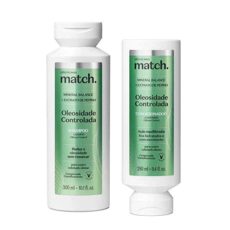 Match Controlled Oil Shampoo 300ml + Conditioner 280ml