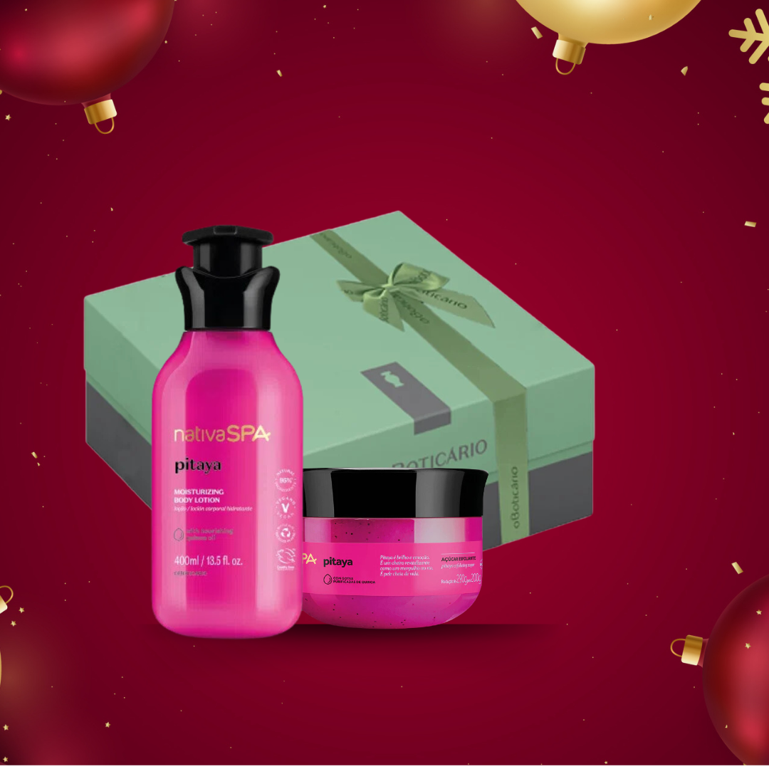 Christmas Gift Sets Nativa Spa 1 Exfoliating Sugar + 1 Body Lotion