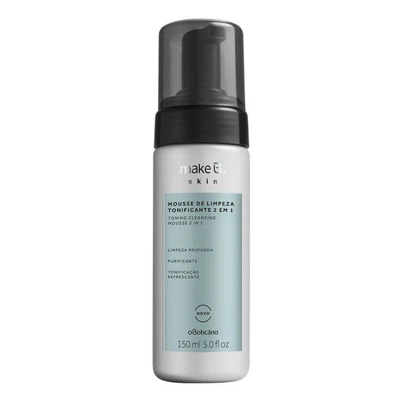 Make B. Skin 2 In 1 Toning Cleansing Mousse 150ml