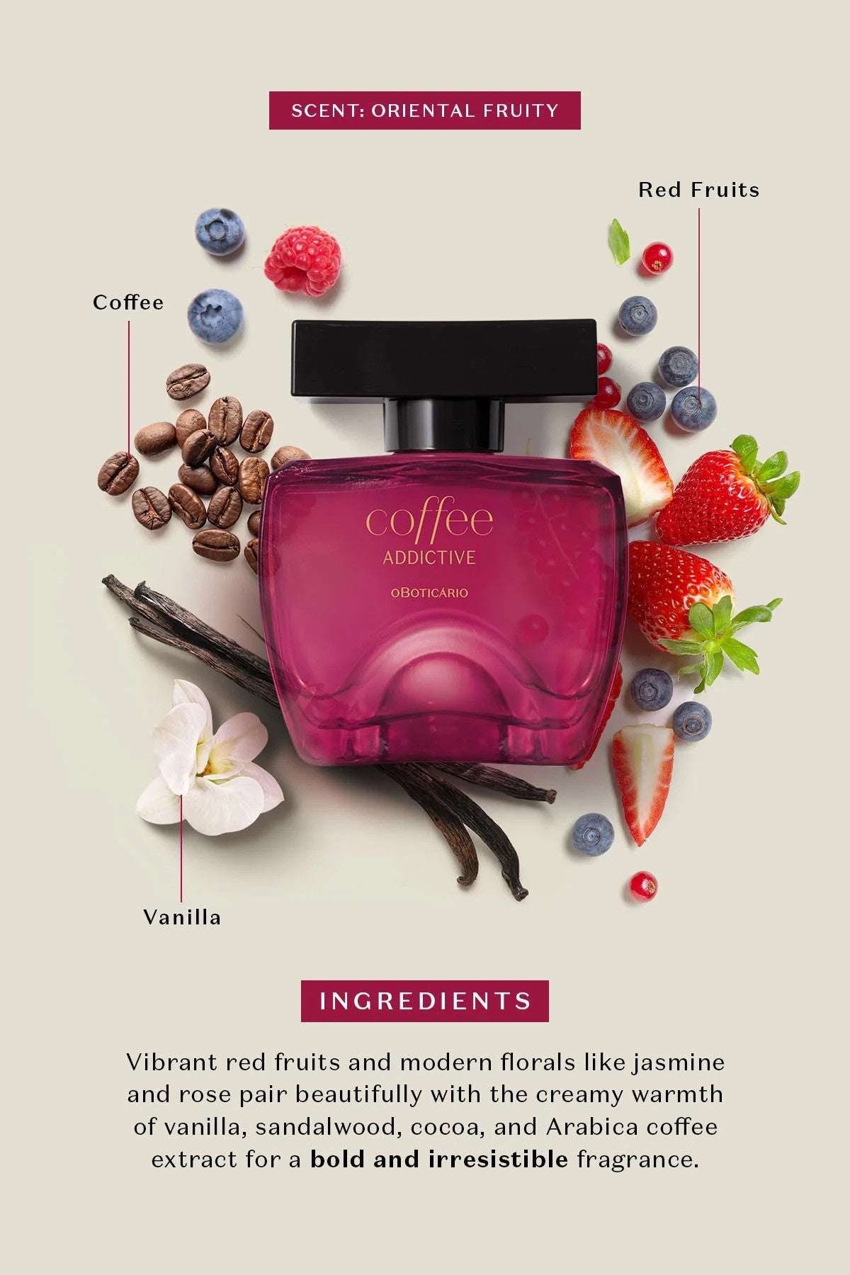 Coffee Addictive Woman Eau de Toilette - 100ml