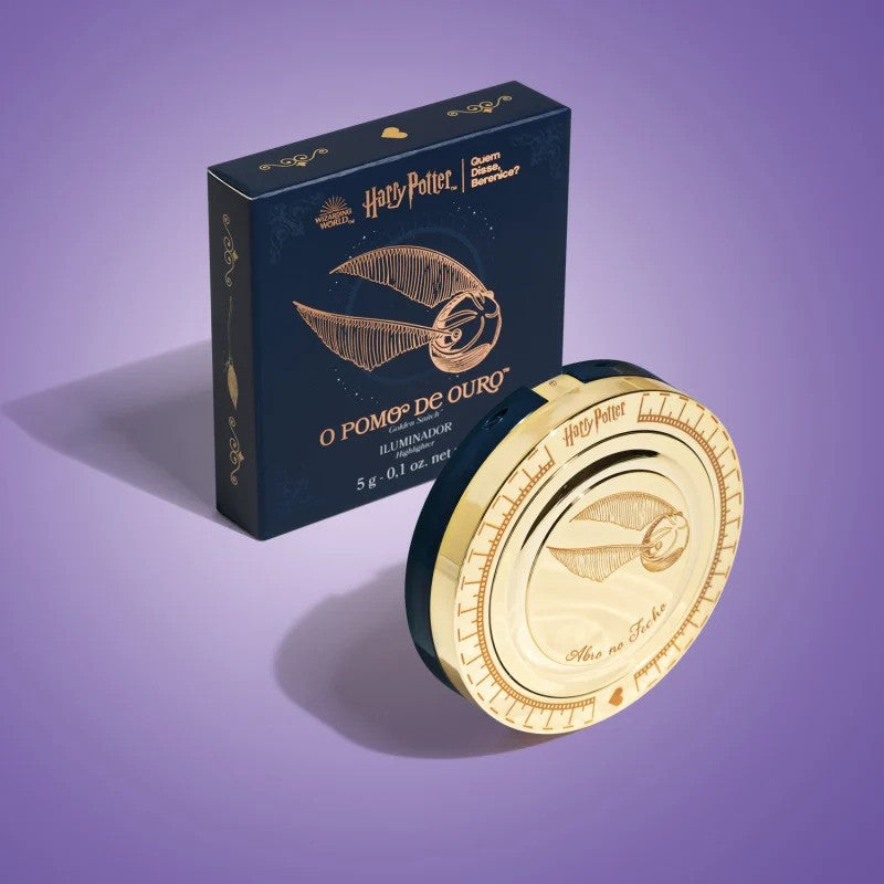 QDB Harry Potter Gold Powder Highlighter The Golden Snitch 5g