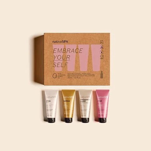 Nativa SPA Mini body lotion Set 04 X 30g
