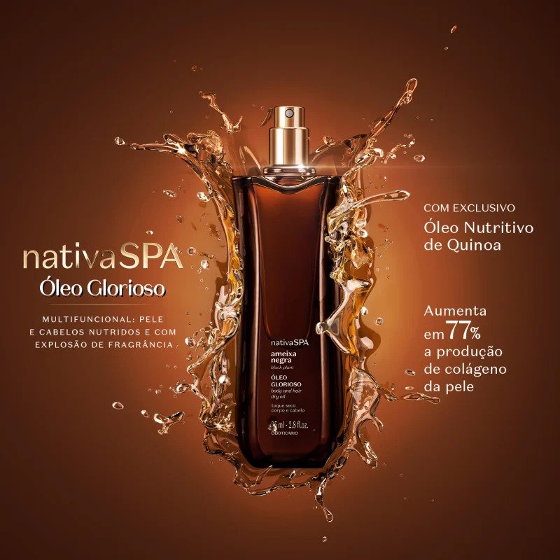 Nativa SPA Multifunctional Oil Glorioso Black Plum 85ml