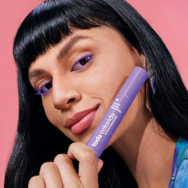 QDB Lavender Full Color Expression Eyelash Mascara 10g