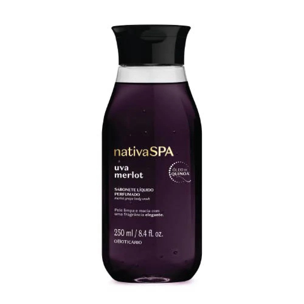 Nativa Spa Merlot Grape Scented Liquid Soap, 250ml