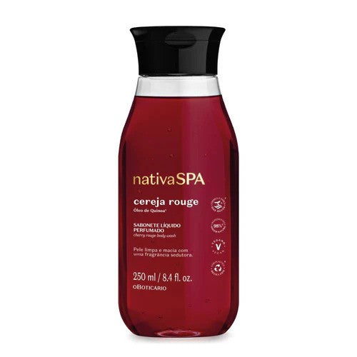 Nativa Spa Scented Cherry Rouge Liquid Soap 250ML