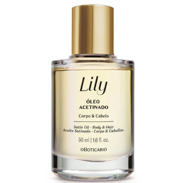 Lily Multifunctional Satin Oil for Body and Hair 50ml