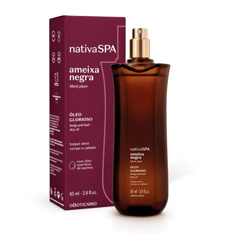 Nativa SPA Multifunctional Oil Glorioso Black Plum 85ml