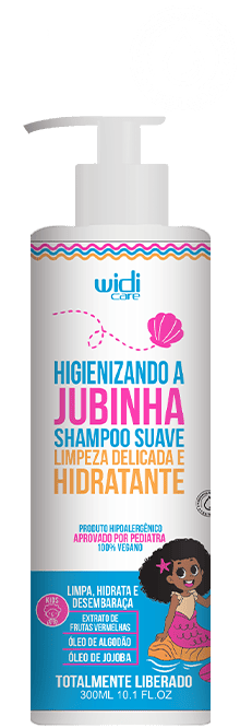 Higienizando a Jubinha Gentle Moisturising Shampoo