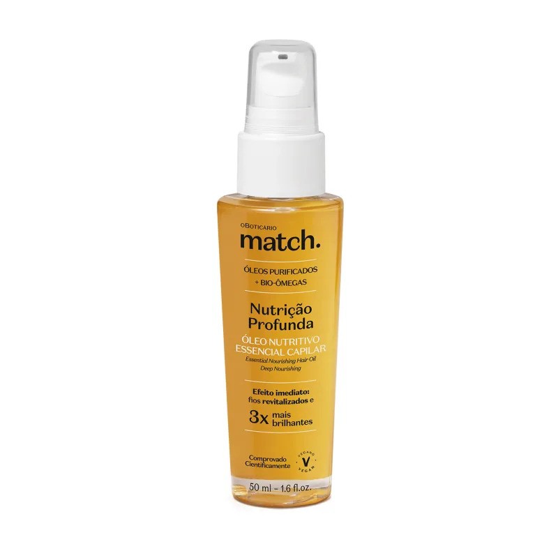 Match Essential Hair Nourishing Oil Deep Nutrition 50ml