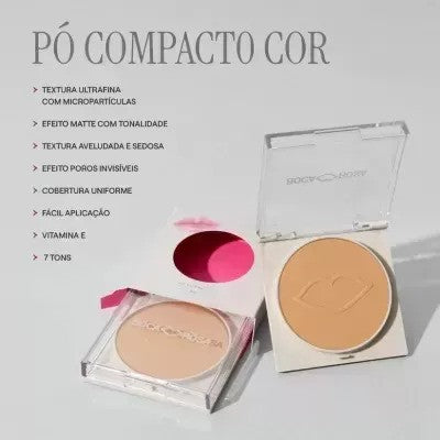 Boca Rosa Compact Powder With Color BR 01