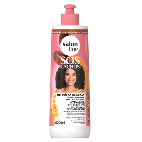 Salon Line SOS Curls Honey and Argan Oil Curl Activator