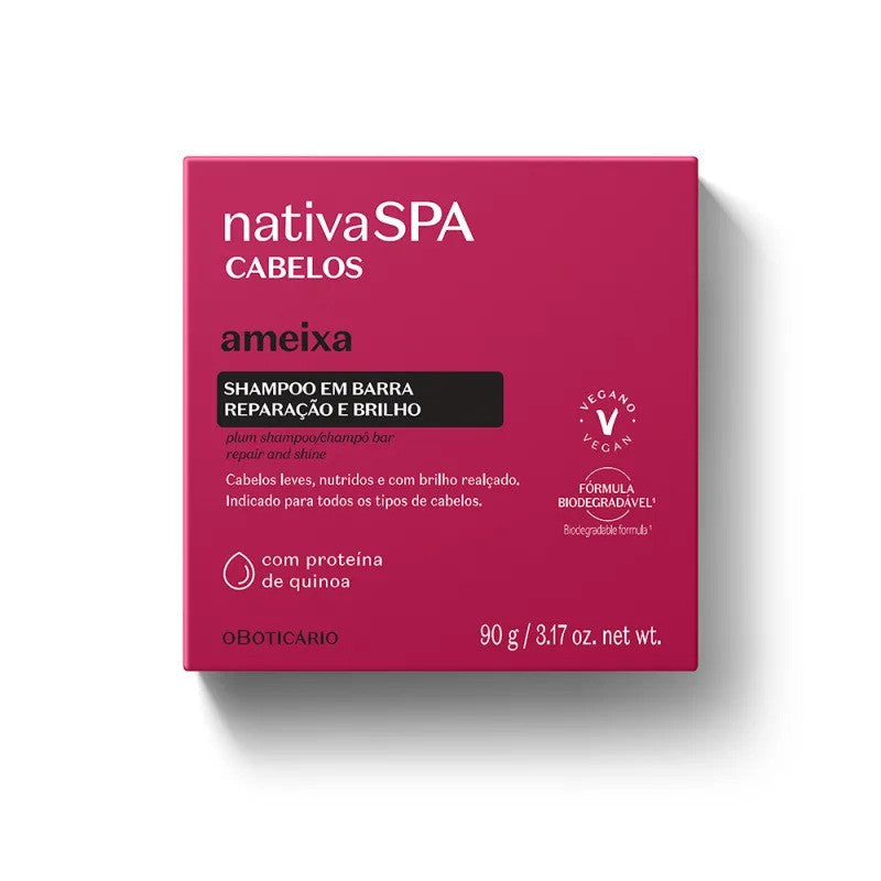 Nativa SPA Plum Shampoo Bar 75g