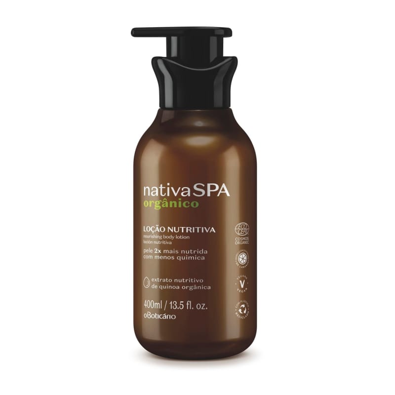 Nativa Spa Organic Moisturizing Body Lotion 400ml
