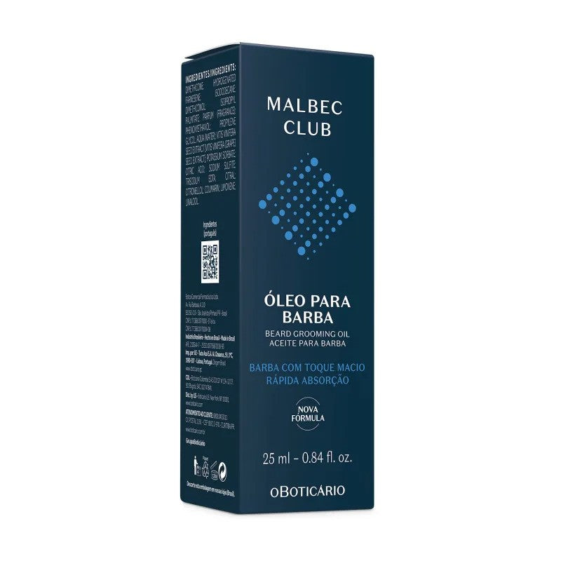 Malbec Club Beard Oil 25ml