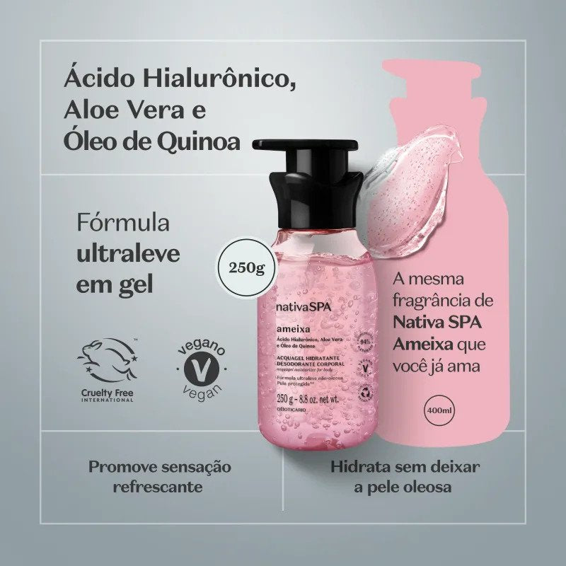 Nativa SPA Acquagel Moisturizing Body Plum 250g