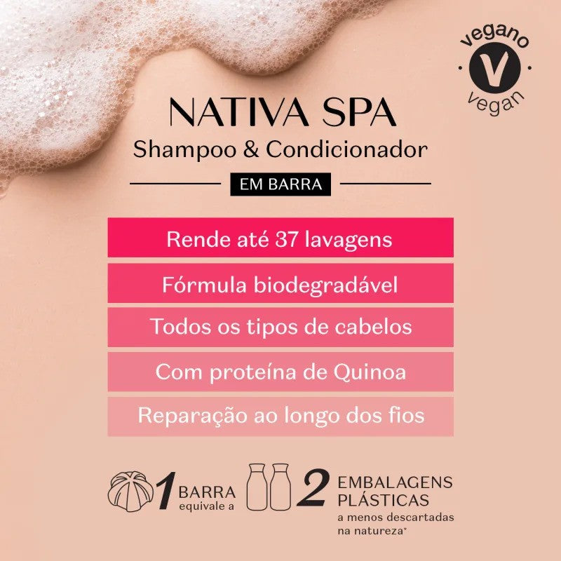 Nativa SPA Plum Bar Conditioner 75g