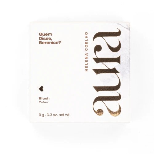 QDB Aura By Helena Coelho Blush Rubor  9g