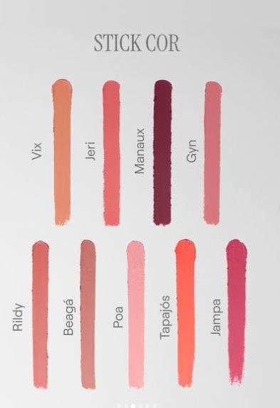 Boca Rosa Stick Cor Jeri