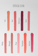 Boca Rosa Stick Cor Vix