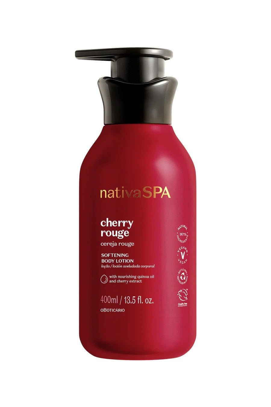 Nativa Spa Cherry Rouge Body Lotion 400ml