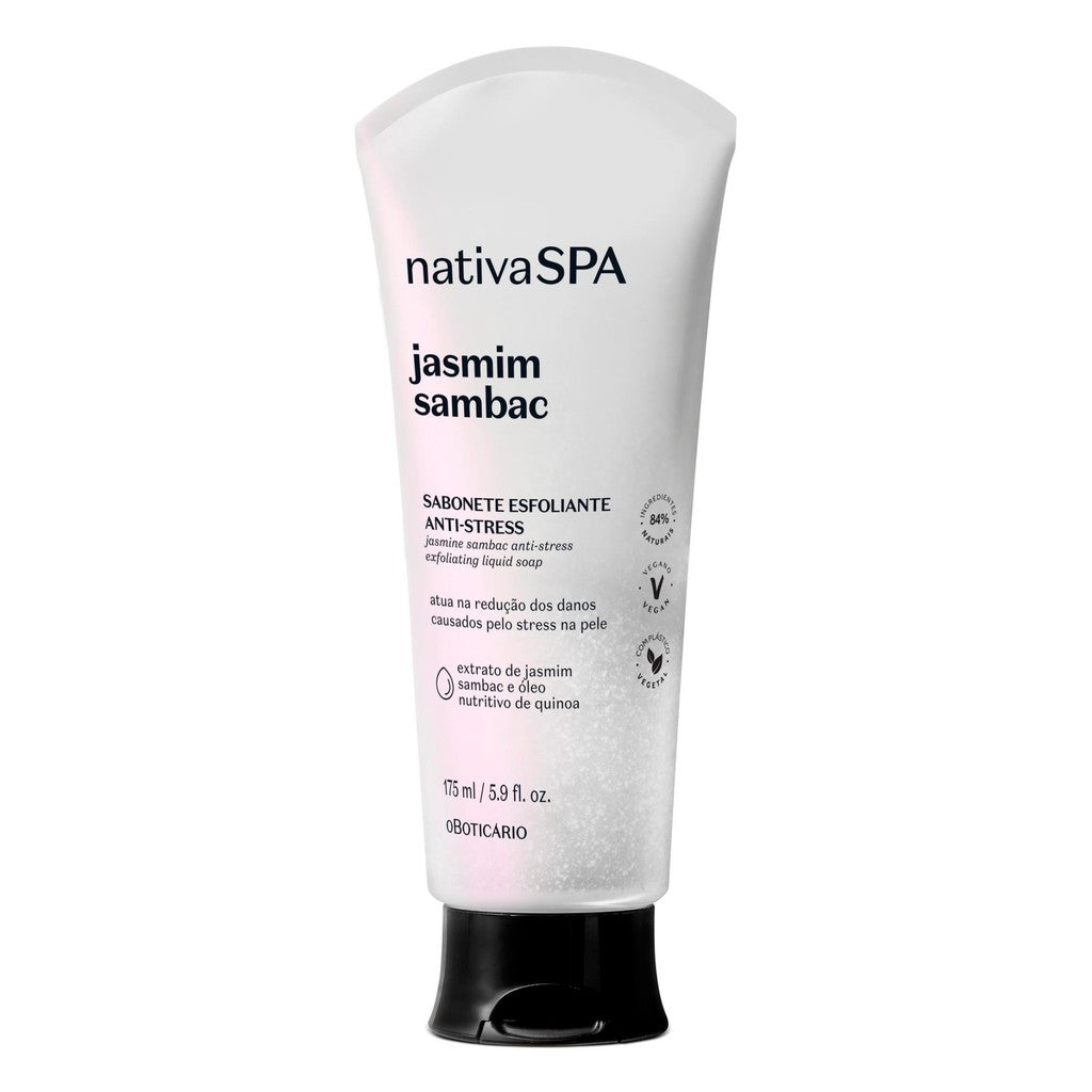 Nativa Spa Jasmine Sambac Body Scrub Liquid Soap, 200ml