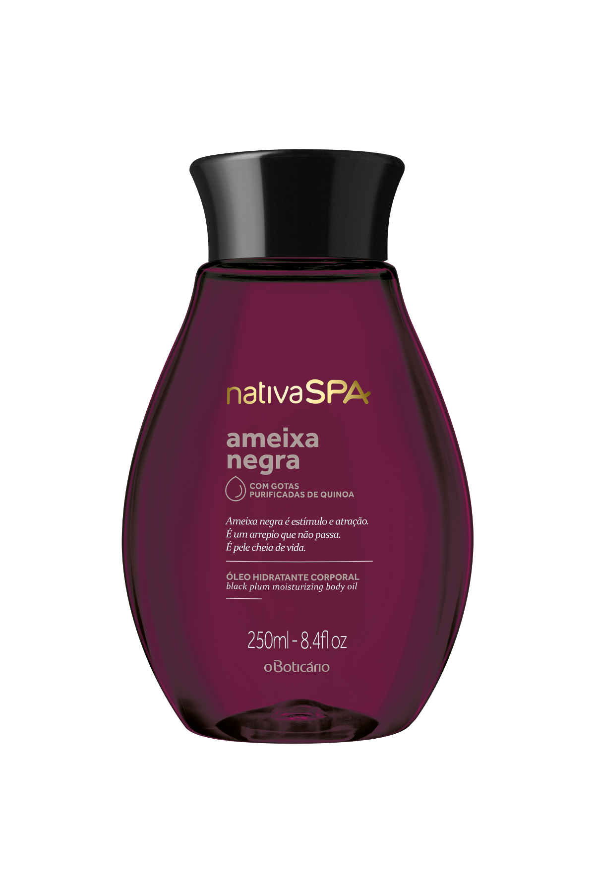 Nativa Spa Black Plum Body Oil 200ml