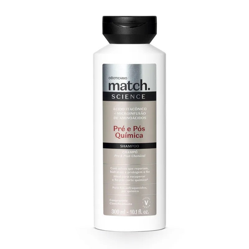 Match Science Pre and Post-Chemical Shampoo 300ml – MH Beauty