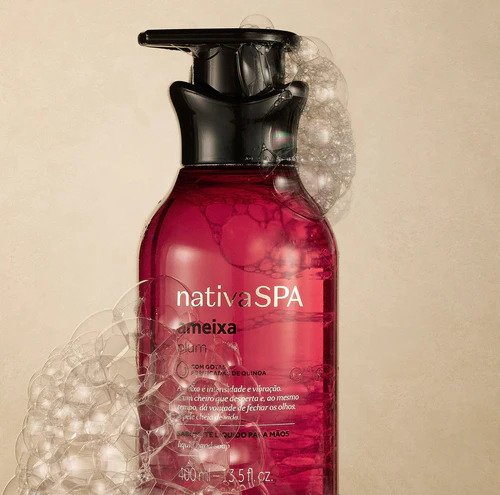 Nativa Spa Liquid Hand Soap Plum 400ml