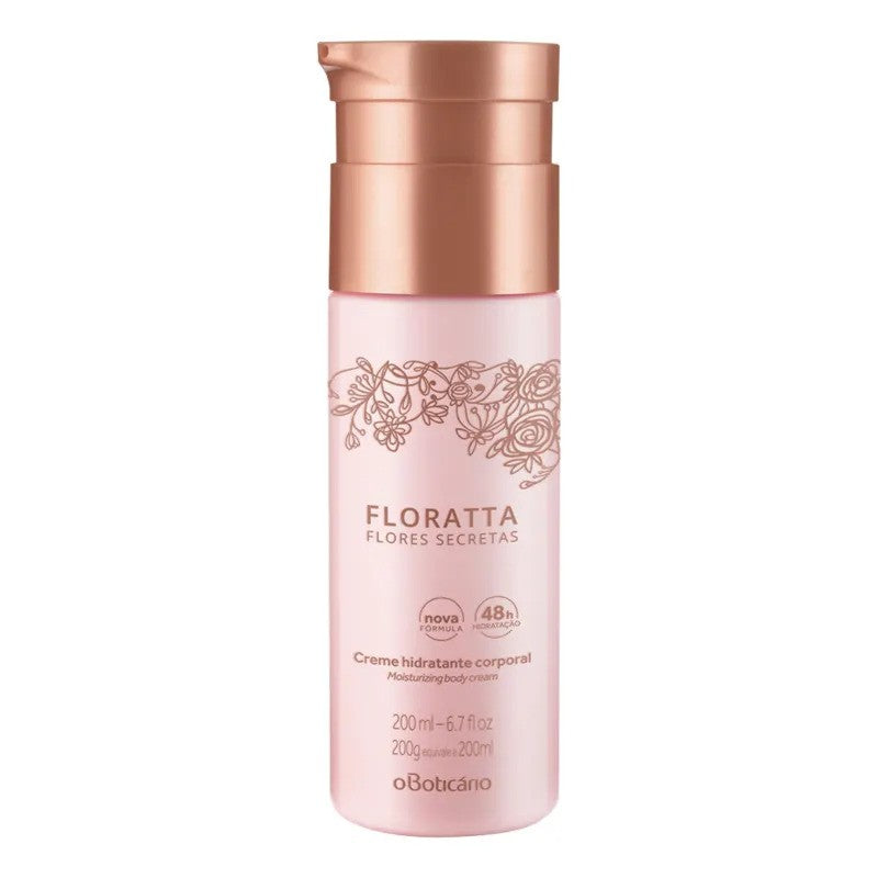 Floratta Flores Secretas Body Moisturizing Cream, 200ml
