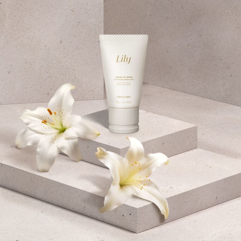 Lily Moisturizing Satin Hand Cream 50g
