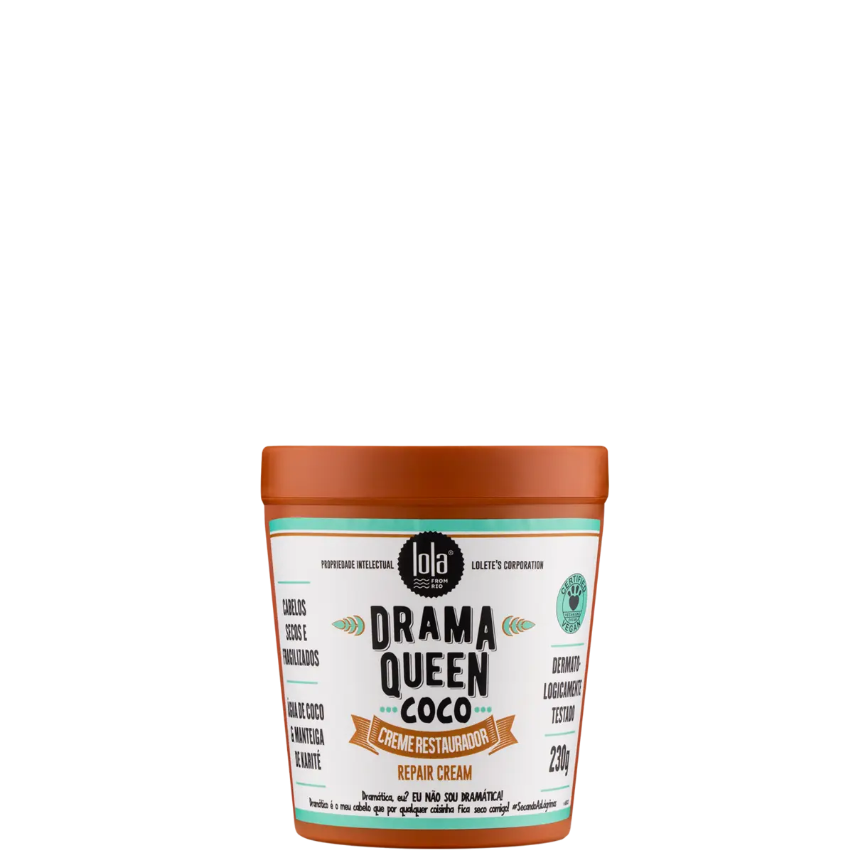 Lola Cosmetics Drama Queen Coconut Mask - 230g