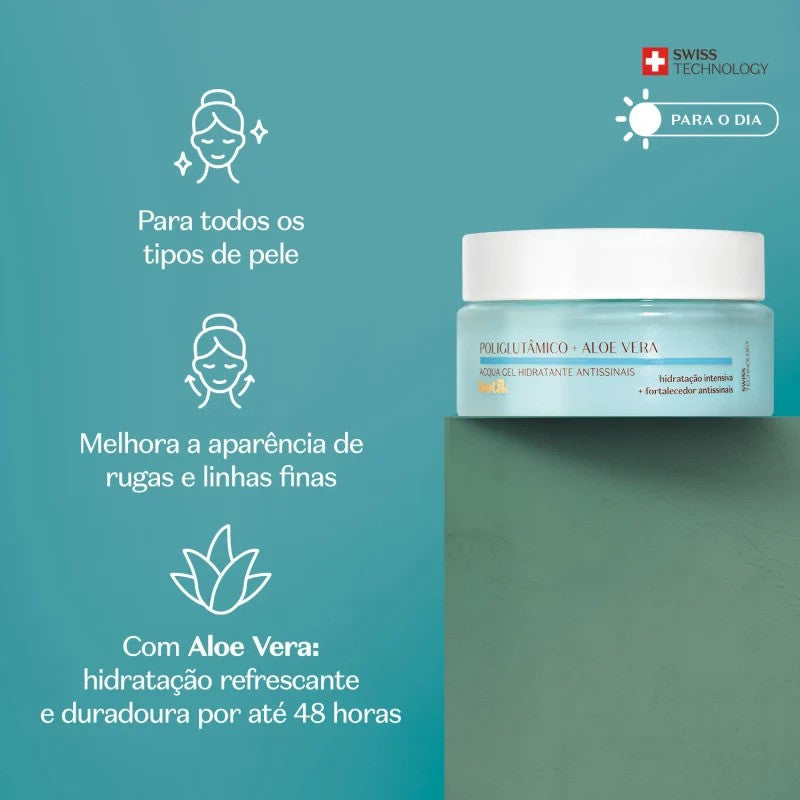 Acqua Anti-Signal Moisturizing Gel Polyglutamic Acid + Aloe Vera Botik 50g