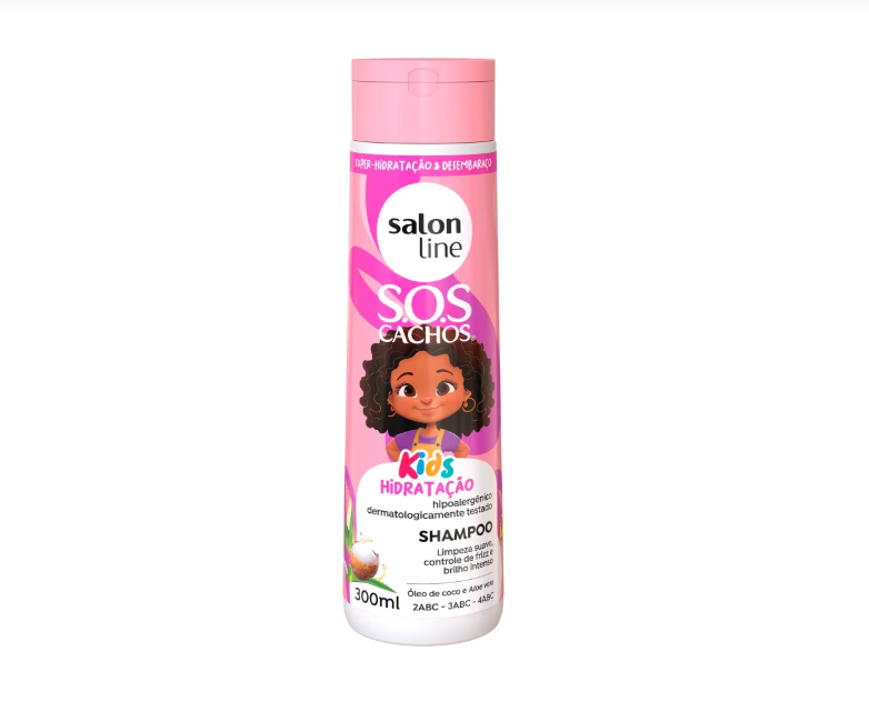 Salon Line SOS Curls Kids Hydration Shampoo 300ml
