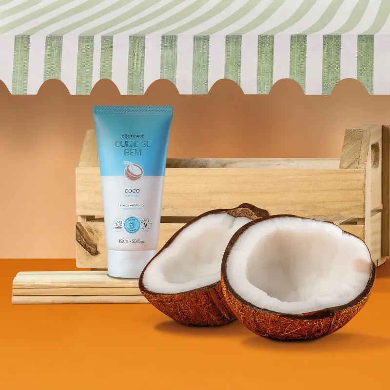 Take Care of Yourself Body Exfoliating Cream Feira Coconut 150ml