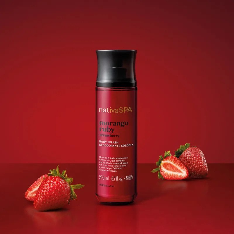 Nativa SPA Strawberry Ruby Body Splash 200ml