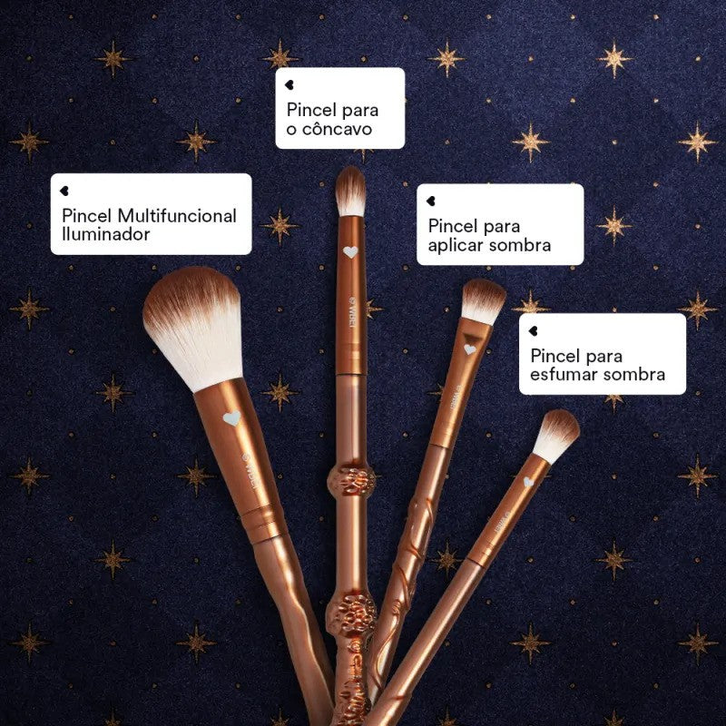QDB Harry Potter Makeup Brush Kit