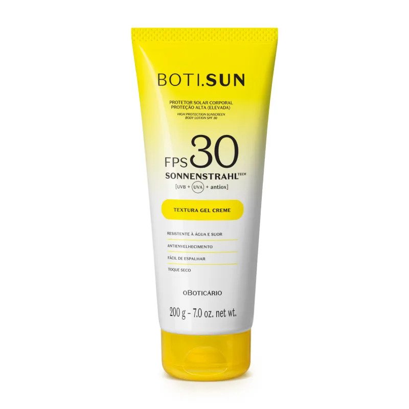 Boti Sun Body Sunscreen Gel Cream SPF30 200g