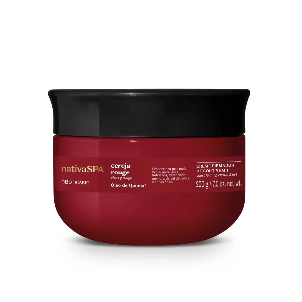 Nativa Spa 5 In 1 Firming Chest Cream Rouge Cherry 200 G