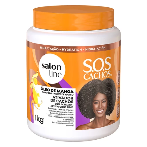 Salon Line SOS Cachos Curl Activator Mango Oil - 1kg